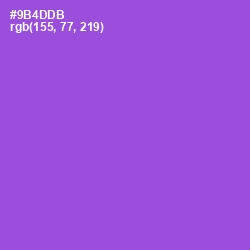 #9B4DDB - Amethyst Color Image