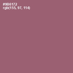 #9B6172 - Copper Rose Color Image