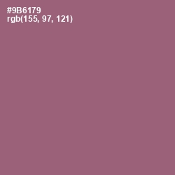 #9B6179 - Copper Rose Color Image