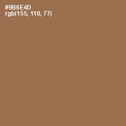 #9B6E4D - Leather Color Image