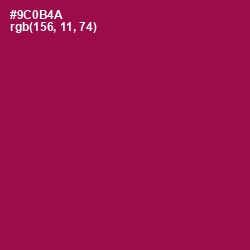 #9C0B4A - Disco Color Image