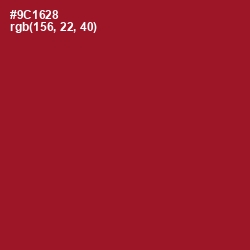 #9C1628 - Monarch Color Image