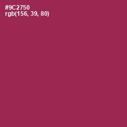 #9C2750 - Camelot Color Image