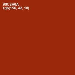 #9C2A0A - Cognac Color Image