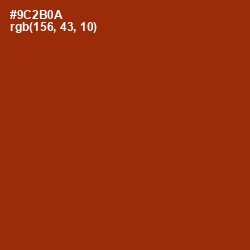 #9C2B0A - Cognac Color Image