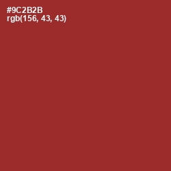 #9C2B2B - Stiletto Color Image