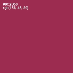 #9C2D50 - Camelot Color Image