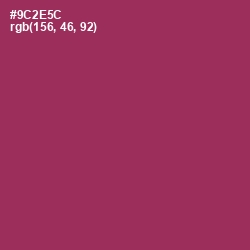 #9C2E5C - Camelot Color Image