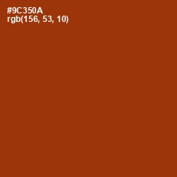 #9C350A - Cognac Color Image