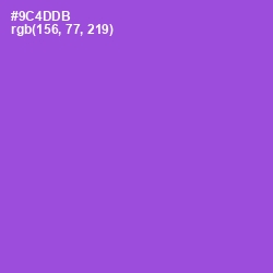 #9C4DDB - Amethyst Color Image