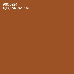#9C5224 - Cumin Color Image