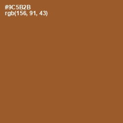 #9C5B2B - Potters Clay Color Image