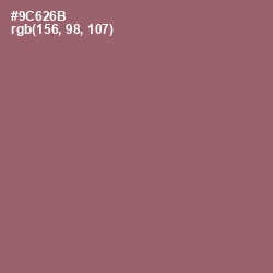 #9C626B - Copper Rose Color Image