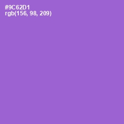 #9C62D1 - Amethyst Color Image