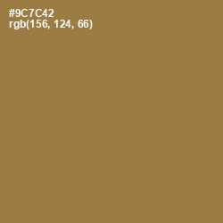 #9C7C42 - Leather Color Image