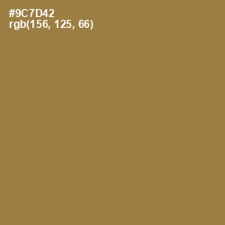 #9C7D42 - Leather Color Image