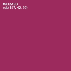 #9D2A5D - Camelot Color Image