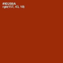 #9D2B0A - Cognac Color Image