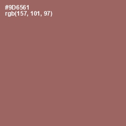 #9D6561 - Copper Rose Color Image