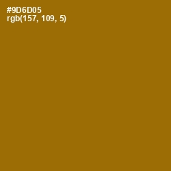 #9D6D05 - Corn Harvest Color Image