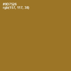 #9D7526 - Kumera Color Image