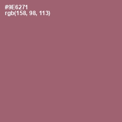 #9E6271 - Copper Rose Color Image