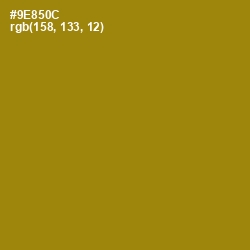 #9E850C - Reef Gold Color Image