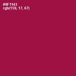 #9F1143 - Disco Color Image