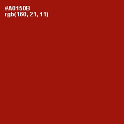 #A0150B - Milano Red Color Image