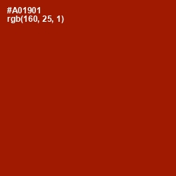 #A01901 - Milano Red Color Image