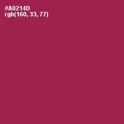 #A0214D - Night Shadz Color Image