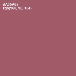 #A05A68 - Cadillac Color Image