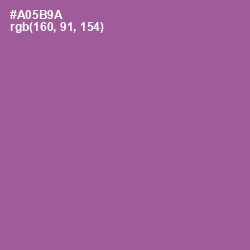 #A05B9A - Tapestry Color Image