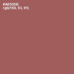 #A05D5B - Matrix Color Image