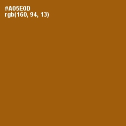 #A05E0D - Rich Gold Color Image