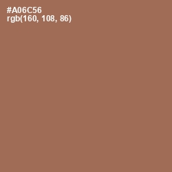 #A06C56 - Santa Fe Color Image