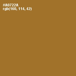 #A0722A - Desert Color Image