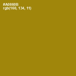 #A0860B - Hot Toddy Color Image