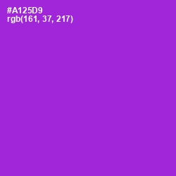 #A125D9 - Electric Violet Color Image