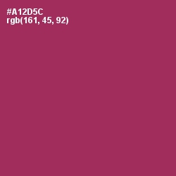 #A12D5C - Night Shadz Color Image