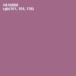 #A16888 - Turkish Rose Color Image
