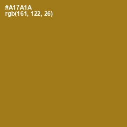 #A17A1A - Mandalay Color Image