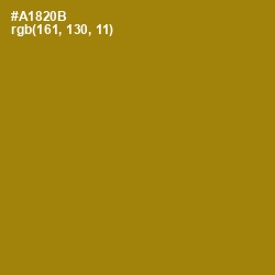 #A1820B - Hot Toddy Color Image