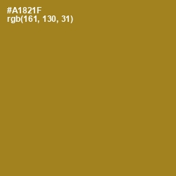 #A1821F - Hot Toddy Color Image