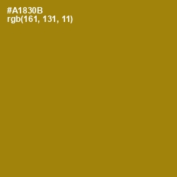 #A1830B - Hot Toddy Color Image