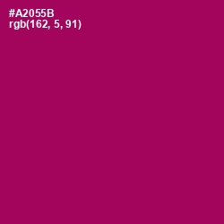 #A2055B - Jazzberry Jam Color Image