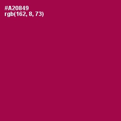 #A20849 - Jazzberry Jam Color Image