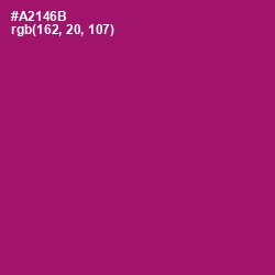 #A2146B - Lipstick Color Image