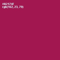 #A2174F - Jazzberry Jam Color Image