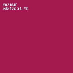 #A2184F - Jazzberry Jam Color Image